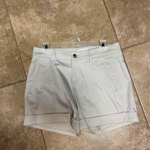 Cache Tan Dress Shorts Size 6 NWOT